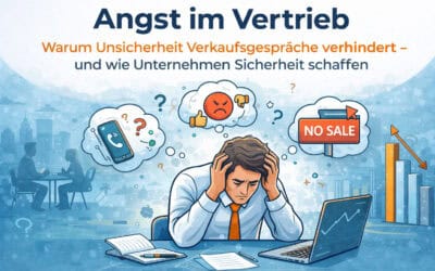 Angst im Vertrieb – Warum Unsicherheit Verkaufsgespräche verhindert – und wie Unternehmen Sicherheit schaffen