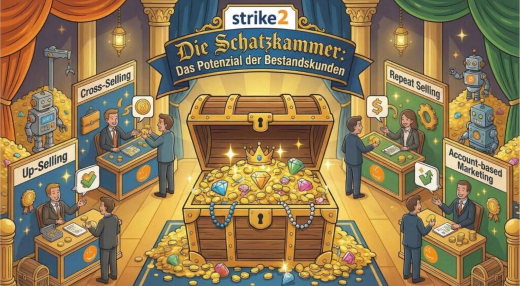 Potenzial von Bestandskunden im B2B mit Cross-Selling Up-Selling Repeat Selling und Account Based Marketing