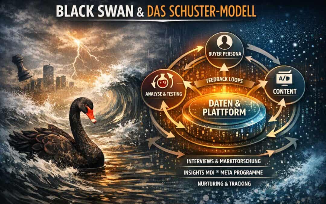 Black Swan und das Schuster-Modell – Warum Planung im B2B-Marketing oft scheitert