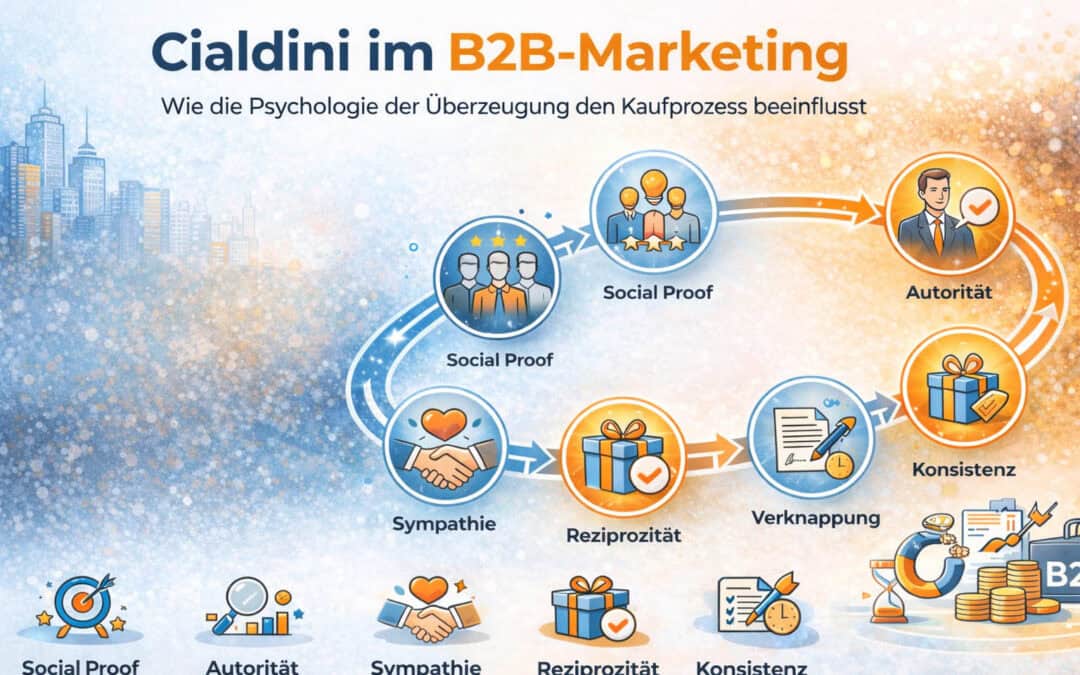 Cialdini im Marketing – Warum Vertrauen der entscheidende Hebel im B2B-Kaufprozess ist