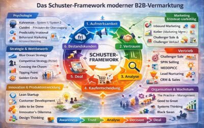 Managementmodelle neu gedacht: Was bekannte Business-Konzepte mit dem Schuster-Modell zu tun haben