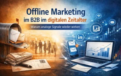 Offline Marketing im B2B im digitalen Zeitalter: Warum analoge Signale wieder wirken