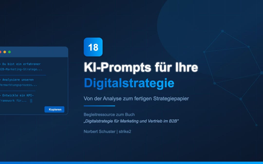 18 KI-Prompts für Ihre Digitalstrategie